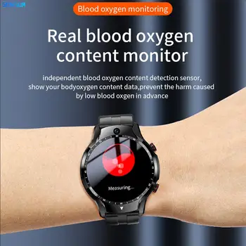 1,6-дюймовый Экран Android Health Watch 4G Netcom Двойной процессор Wifi GPS Большая Батарея Две Камеры 4 ГБ оперативной памяти 128 ГБ ПЗУ Телефон Smartwatch