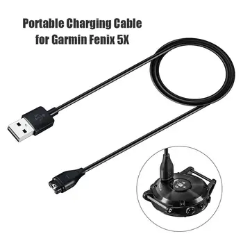 1 м USB Кабель для зарядки Зарядное устройство для Garmin Fenix 6S 6 5 Plus 5X Vivoactive 3 Approach x10 Forerunner 945/935/245/245 М/45/45 S