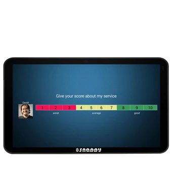 10-дюймовый планшет для обратной связи с обслуживанием клиентов Содержательные отзывы по результатам опроса удовлетворенности клиентов