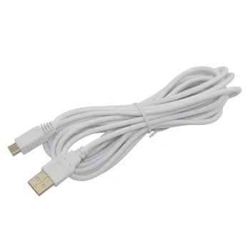 10шт 3 м Белый USB зарядное устройство Кабель для передачи данных и питания для Wii U геймпад