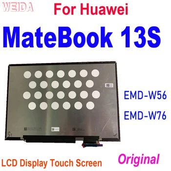 13,4 ДЮЙМОВЫЙ Оригинальный ЖК-дисплей Для Huawei MateBook 13S LCD EMD-W56 EMD-W76 ЖК-дисплей с Сенсорным экраном, Дигитайзер, Инструменты Для Сборки 2520x1600