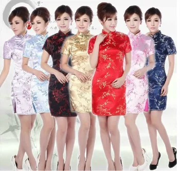 2019 Новое женское сексуальное платье cheongsam Qipao для китайской новогодней вечеринки, тонкие вечерние платья, одежда chi-pao