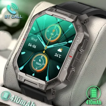 2023 Новые Смарт-часы Мужские Военные для Android Mi Ios, водонепроницаемые часы для измерения артериального давления, Bluetooth-вызов, Умные часы, Фитнес-трекер