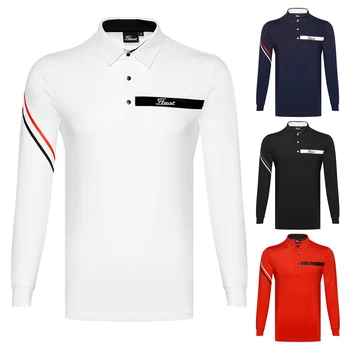 2023 Новый тренд, одежда для гольфа, Мужская спортивная одежда для активного отдыха с длинными рукавами, футболка, быстросохнущая Нижняя часть