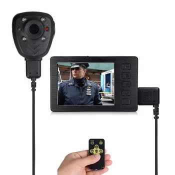 3-дюймовый сенсорный экран, Камера для Ношения на теле, Портативный Видеомагнитофон 1080P для правоохранительных органов