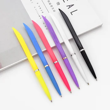 50 шт./лот, креативный набор ручек и шариковых ручек, 0,7 мм, черная ручка, масляная ручка, милые канцелярские принадлежности для студентов