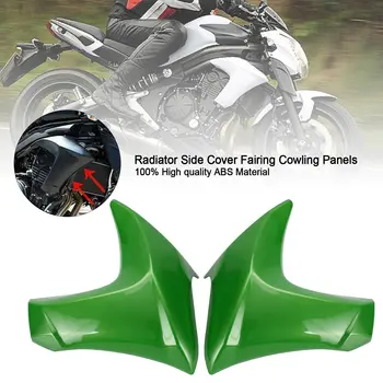 Artudatech Боковая крышка радиатора Панели обтекателя для Kawasaki ER6N 2012-2016 Аксессуары для мотоциклов