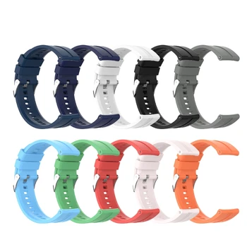 E56B Мягкие Модные Силиконовые Спортивные Ремешки Для Huami-Amazfit GTR2 eSIM 22mmSmart Wristband Сменные Часы