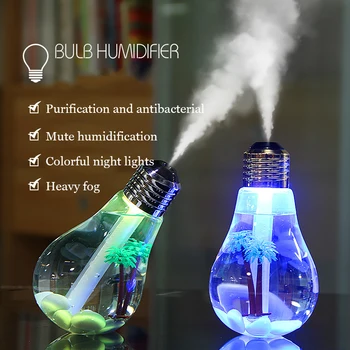 GOONE увлажнитель воздуха диффузор USB 400 мл Креативная лампа эфирные масла для создания тумана с ночником Ароматический диффузор для дома
