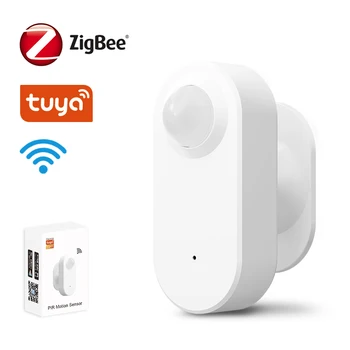 IHSENO Tuya Zigbee/Wifi Датчик присутствия человека, приложение для дистанционного управления, обнаружение PIR для умного домашнего декора, Охранная сигнализация