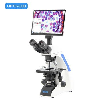 OPTO-EDU A33.1502 электронный ЖК-микроскоп с цифровым экраном, тринокулярная камера