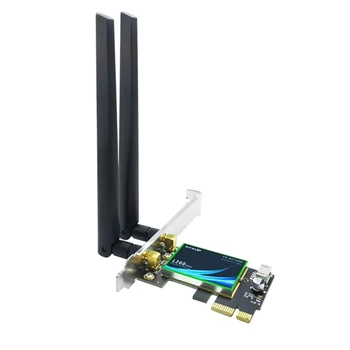 PCI-E WiFi карта BT4.0 Беспроводная карта AC1200M 802.11ac Двухдиапазонная 2,4 G + 5G Прямая поставка
