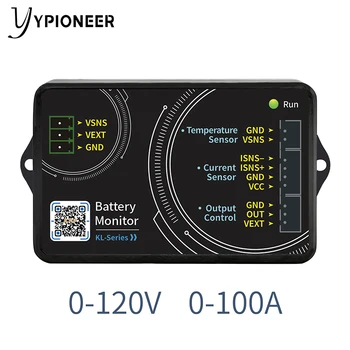 YPioneer KL110F Высокоточный Bluetooth Кулоновский Счетчик Литиевой Батареи Автомобильный Детектор Емкости Фосфата для Дома на Колесах 100A 120V