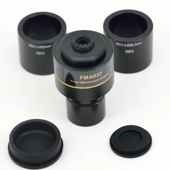 Адаптер для окуляра камеры микроскопа FYSCOPE 0.37X диаметром 23,2 мм + 30 мм 30,5 мм