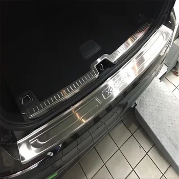 Аксессуары для деталей экстерьера автомобиля из нержавеющей стали Бампер Внутри Снаружи Протектор заднего бампера Порог для Volvo Xc60 2018-2021 Стильный