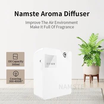 Ароматизатор с диффузором эфирных масел Namste, устройство для ароматизации воздуха с управлением по Wi-Fi, Освежитель воздуха для дома, Ароматизатор для отеля, Электрический Ароматический Оазис