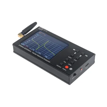 Векторный сетевой анализатор GS-320 6 ГГц NanoVNA + демонстрационный комплект RF Антенный анализатор VNA 3,2-дюймовый ЖК-дисплей 23 МГц-6200 МГц 4000 мАч