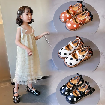 Выдалбливают сандалии детские нескользящие Детская обувь один волновой точки девочке летом прохладно обувь сладкий бантом квартиры Size26-36