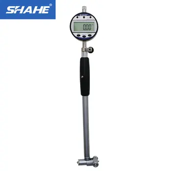 Индикатор калибра скважины Shahe 18-35 мм /35-50/50- 160 мм Цифровой индикатор Измерения скважины 0,01 мм Измерение диаметра