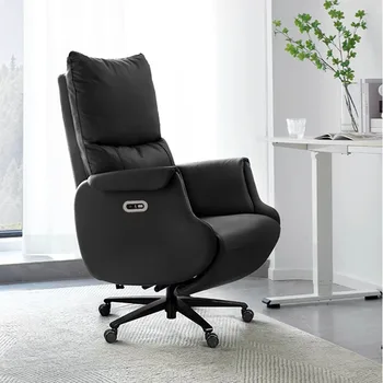 Кожаное компьютерное кресло с откидной спинкой, игровой туалетный столик, игровое кресло, роскошный дизайнерский парикмахерский шезлонг, мебель для салона