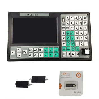 Контроллер с ЧПУ вместо Mach 3 USB control Motion card Автономное управление 5-осевой 500 кГц 7-дюймовый экран для 3D-печати по дереву