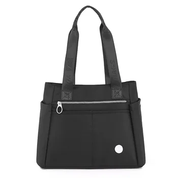 Нейлоновая сумка большой емкости, повседневные большие сумки для женщин 2023, Водонепроницаемая черная женская квадратная сумка, 7 цветов, женская летняя сумка