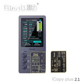 Новый Qianli iCopy Plus 2,1 ЖК-экран Оригинальный Цветной Программатор для Ремонта iPhone 11 XR XSMAX XS 8P Вибрационный/Сенсорный/с батареей