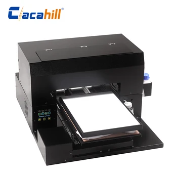 Планшетный принтер с УФ-светодиодом формата A3, 6 цветов, струйный для печати футболок/чехлов для мобильных телефонов/фотографий/тиснения/перчаток
