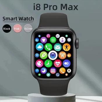 Смарт-Часы I8 Pro Max Answer Call Sport Фитнес-Трекер с Пользовательским Набором Smartwatch Для Мужчин И Женщин Подарок Для Apple Phone PK IWO 27 X8 T500