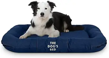 Универсальная водонепроницаемая кровать для собак, XXL, Прочная ткань Оксфорд серого цвета, прочные молнии YKK, Моющийся реверсивный чехол, Собака может