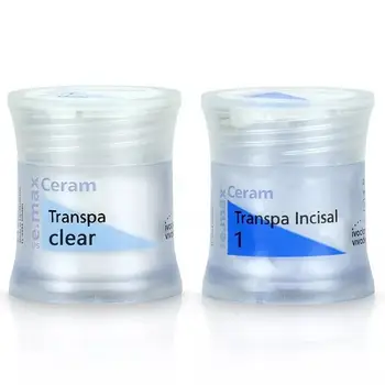 1 Бутылка Высокого спроса Ivoclar vivadent IPS e.max Ceram Transpa, фарфоровый порошок для стоматологической лаборатории