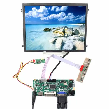 10,4-дюймовый IPS ЖК-экран с яркостью 500 нит 10,4-дюймовый сенсорный экран с HD MI VGA DVI LCD Платой контроллера Drvier Board