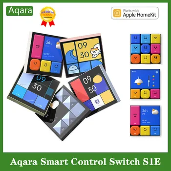 2023 Aqara Smart Switch S1E Сенсорное Управление 4 