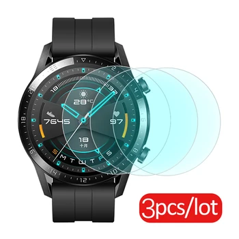 3 шт. Закаленное Стекло Для Huawei Watch GT 2 46 мм GT2 Защитное Стекло Для Huawei Watch 3 Pro 3Pro Защитная Пленка Для Экрана Smartwatch