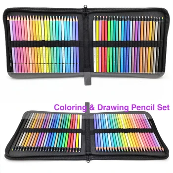 50 Цветов, Набор цветных карандашей, Цвет Макарон, Цветная Студенческая Художественная Раскраска, Портативный Деревянный карандаш Для рисования