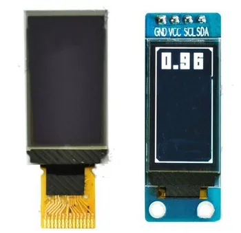 IPS 0,96-дюймовый 14PIN/4PIN Белый OLED-экранный модуль SSD1312 Drive IC 64 * 128 IIC Интерфейс 3,3 В