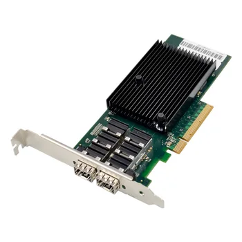 PCI-E X8 Гигабитная Серверная Оптическая сетевая карта PCIe 10GbE SFP + Оптическая сетевая карта 10/100/1000 Мбит/с с Чипом Intel XL710