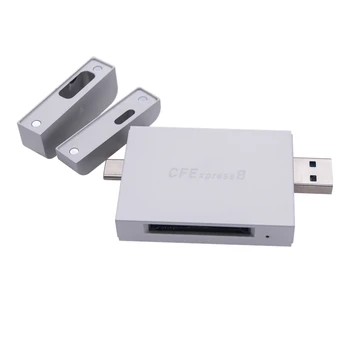 USB-кард-ридер CFexpress Type B Кард-ридер USB3.1 + Type C USB3.2 Gen2 Адаптер для карт памяти 10 Гбит/с для ПК, камеры телефона R5 Z7 Z6
