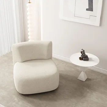 Дизайнерский стул для спальни, гостиная, современный ленивый Скандинавский туалетный столик, кресло для отдыха, акцент для чтения, салон Fauteuil, мебель для спальни DWH