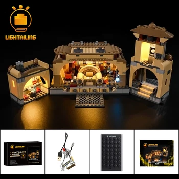 Комплект светодиодных светильников LIGHTAILING для 75326, набор строительных блоков для тронного зала Бобы Фетта (не включает модель) Игрушки для детей