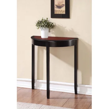 Консольный столик Linon Camden Demuline - Черный вишневый консольный столик для гостиной
