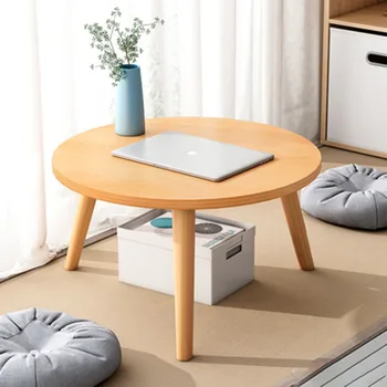 Маленький Журнальный столик для спальни, Маленький Портативный современный кофейный столик для путешествий, Деревянная Кровать, Стол премиум-дизайна, Базовая мебель для дома