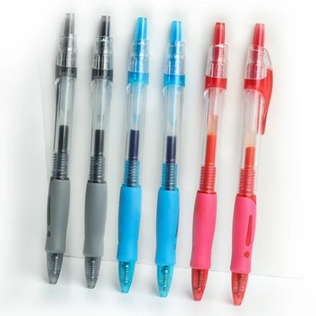 Набор гелевых ручек для печати 40 шт., модные Простые атмосферные канцелярские ручки для делового офиса Оптом, Back To School