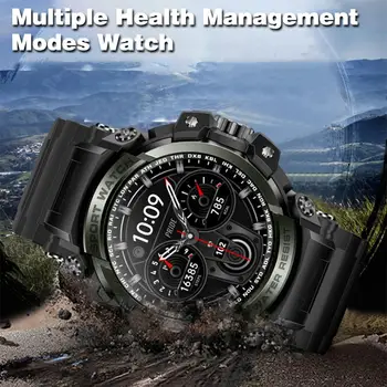 Наручные смарт-часы с HD-совместимым дисплеем, мониторинг состояния сердца, подсчет шагов, Bluetooth-совместимые спортивные часы для фитнеса