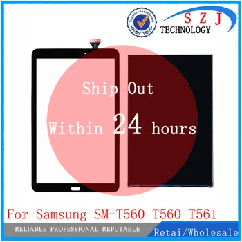 Новинка Для Samsung Galaxy Tab E 9.6 SM-T560 T560 T561 Сенсорный экран Сенсорное Стекло Дигитайзер + ЖК-панель Экрана Монитора