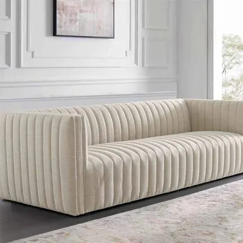 Поролоновая губка Relax Velvet Sofa Винтажная гостиная Скандинавский Дизайнерский напольный диван-кресло Современная Мебель для спальни Divani Soggiorno