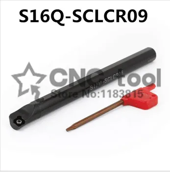 Расточная планка S16Q-SCLCR09/S16Q-SCLCL09, внутренний токарный инструмент, держатель токарного инструмента SCLCR/L с ЧПУ, режущий инструмент для токарного станка, для CCMT060204/08