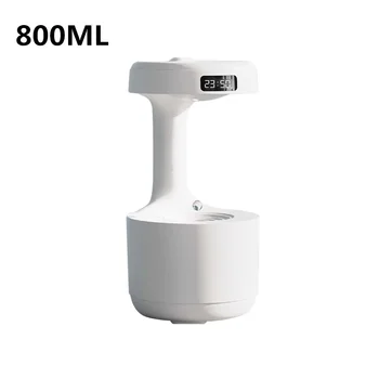 Ультразвуковой USB-антигравитационный увлажнитель воздуха, диффузор эфирного масла, 800 мл, Устройство для создания водяного тумана, Увлажнитель воздуха для спальни