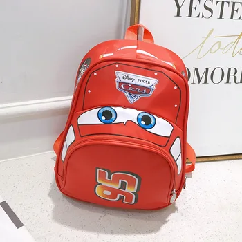 Школьная сумка 2021 Новый Детский школьный рюкзак Car Story Мультфильм Анимация Детский сад Mengbao Рюкзак для детей 3-6 Лет